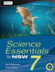 Science Essentials 7 NSW Student Book sample/look inside 