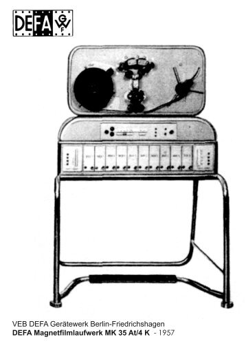 DE-DDR-DEFA-Gerätewerk-10-1957-DEFA-Magnetfilmlaufwerk-MK-35