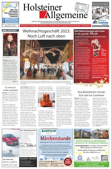 Holsteiner Allgemeine 48 2022