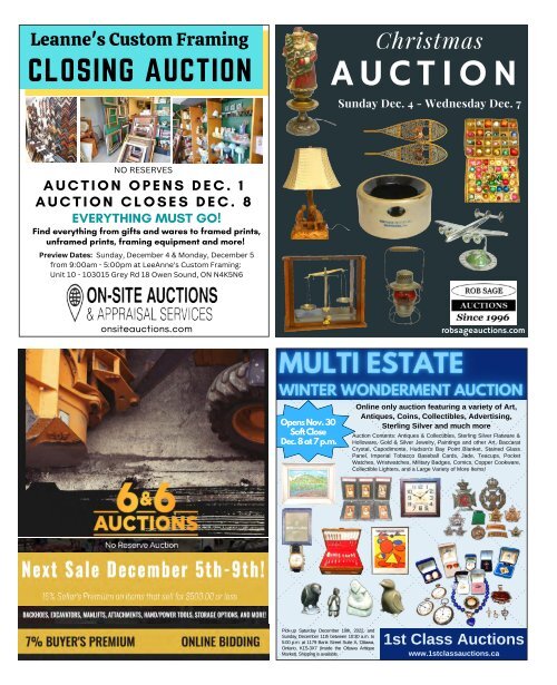Woodbridge Advertiser/AuctionsOntario.ca - 2022-11-28