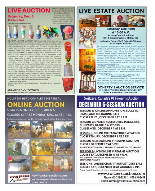 Woodbridge Advertiser/AuctionsOntario.ca - 2022-11-28