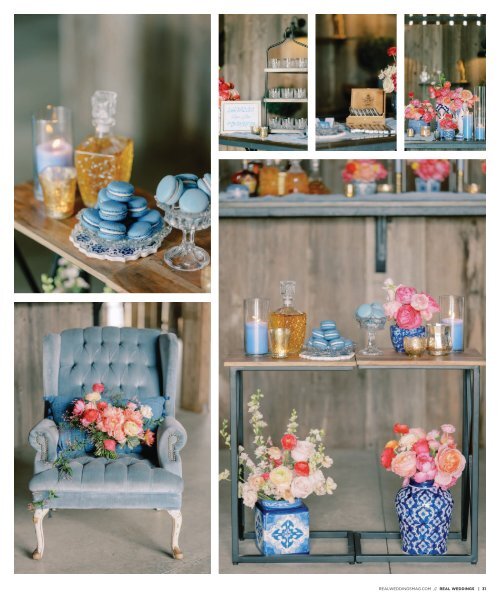 Real Weddings Magazine's Charmed by Love-A Decor Inspiration Shoot: The Rest of the Story: All The Pretty Details