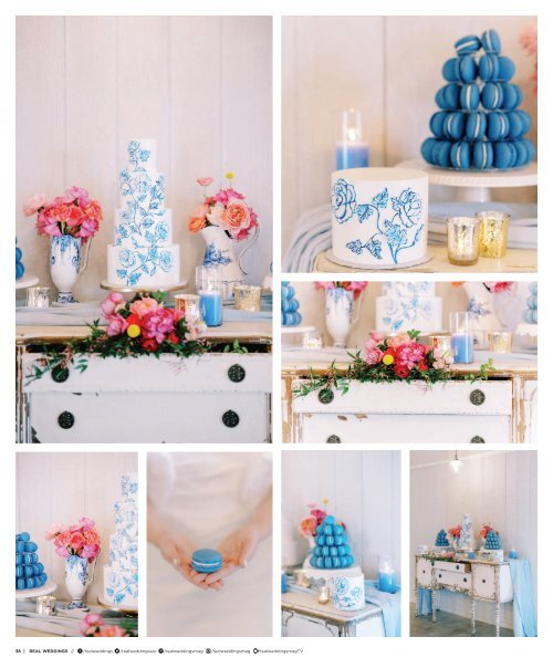 Real Weddings Magazine's Charmed by Love-A Decor Inspiration Shoot: The Rest of the Story: All The Pretty Details