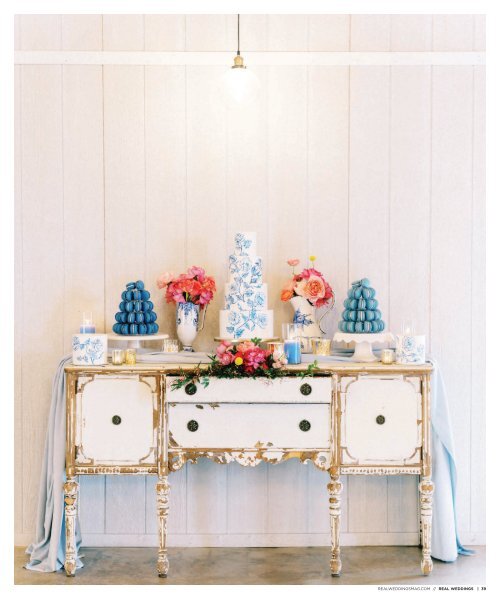 Real Weddings Magazine's Charmed by Love-A Decor Inspiration Shoot: The Rest of the Story: All The Pretty Details