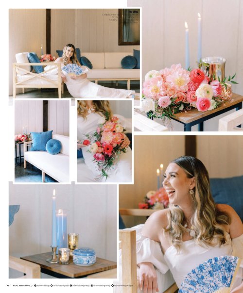 Real Weddings Magazine's Charmed by Love-A Decor Inspiration Shoot: The Rest of the Story: All The Pretty Details