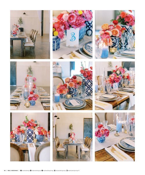 Real Weddings Magazine's Charmed by Love-A Decor Inspiration Shoot: The Rest of the Story: All The Pretty Details