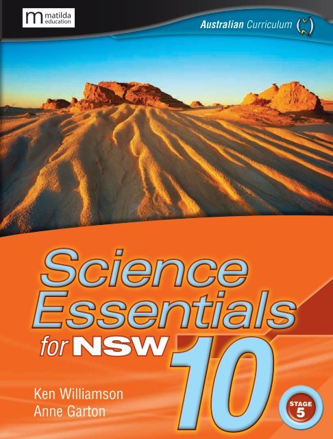 Science Essentials 10 NSW Student Book sample/look inside 