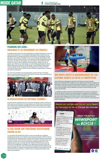 Journal wiwsport n86 - 01 décembre 2022