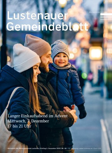 Lustenauer Gemeindeblatt Nr. 48 | Freitag, 2. Dezember 2022