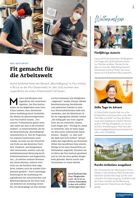 Kreuzschwestern Magazin 2/2022