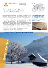 Tourentipp 11.2022 – Schneeschuhtour von Eriz nach Schangnau
