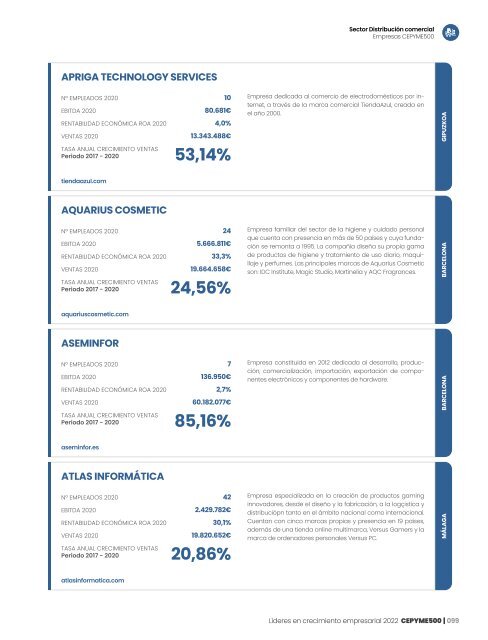 Publicación CEPYME500 2022