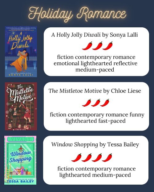 ROMANCE BOOK LIST 