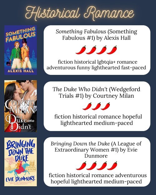 ROMANCE BOOK LIST 