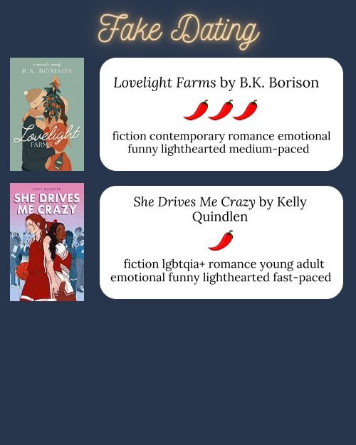 ROMANCE BOOK LIST 