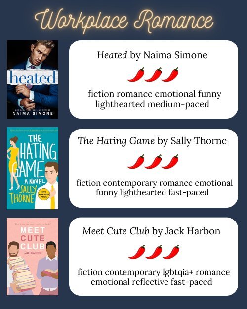 ROMANCE BOOK LIST 