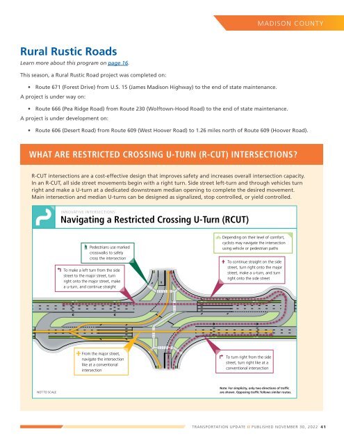 2022 Culpeper District Transportation Update