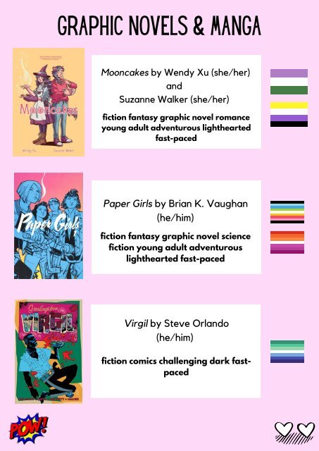 PRIDE BOOK LIST 