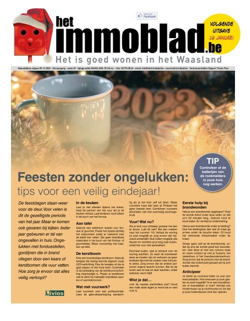 Het Immoblad december 2022