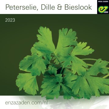 Peterselie, Dille & Bieslook 2023