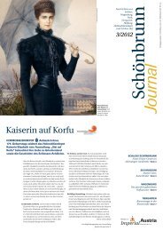 Schönbrunn Journal 03/2012 - Imperial Austria Residences