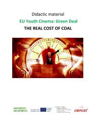 EUYC in English: THE REAL COST OF COAL