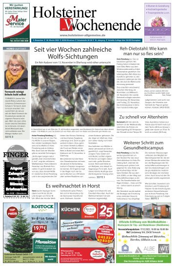 Holsteiner am Wochenende 48 2022