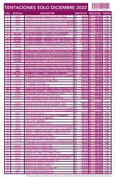 Lista de precios Tent Dic 2022