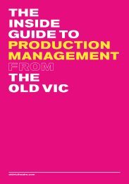 Inside guide to production management