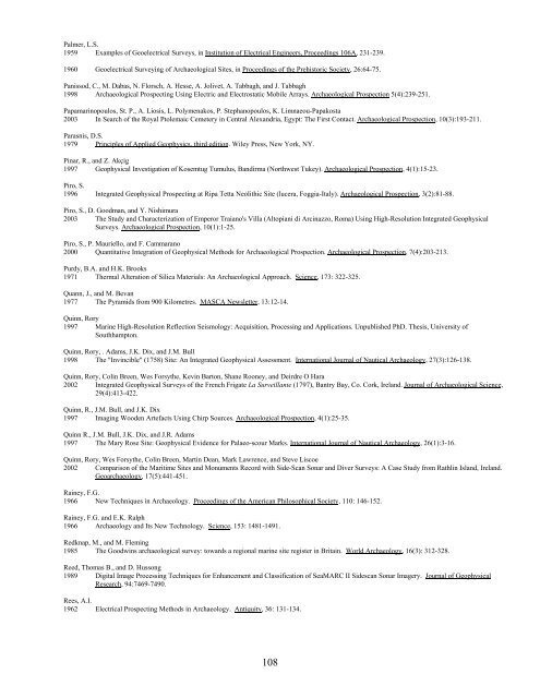 A Bibliography Related to Crime Scene Interpretation with ...