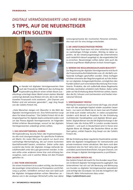 HSFnews24 Magazin Print-Ausgabe 2022