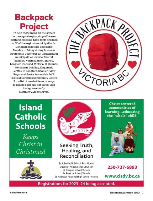 Island Parent Magazine Dec-Jan 2023