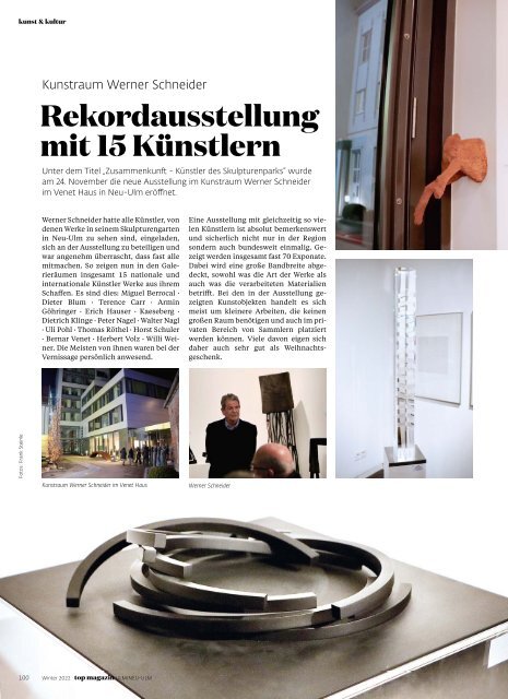 TOP Magazin Ulm 04/2022