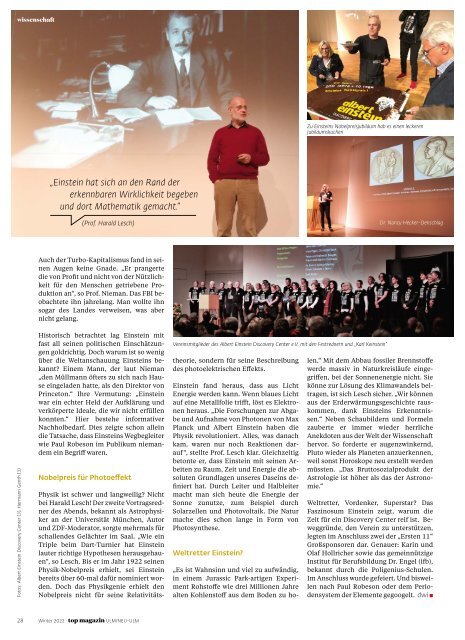 TOP Magazin Ulm 04/2022