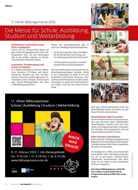 TOP Magazin Ulm 04/2022