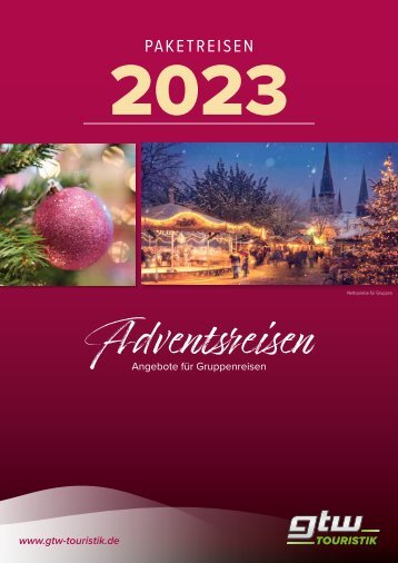 Adventsreisen 2023