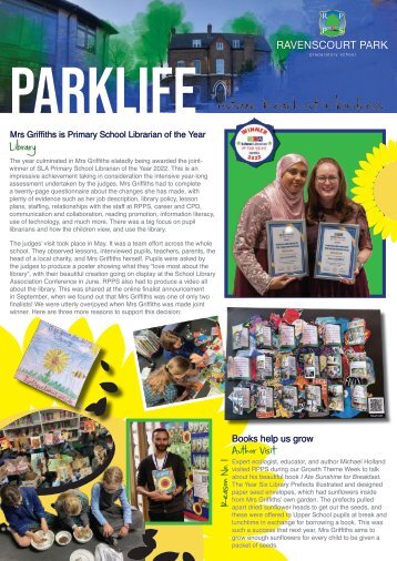 PARKLIFE Reach out in kindness