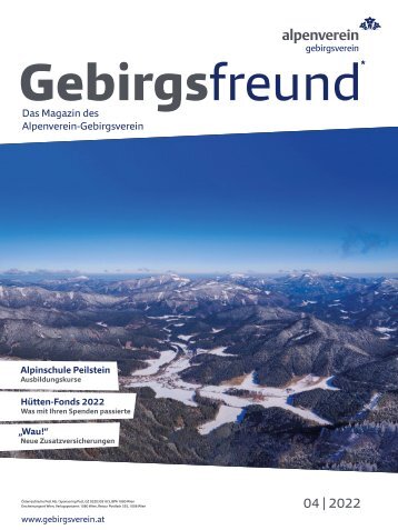 Gebirgsfreund Nr. 4/2022