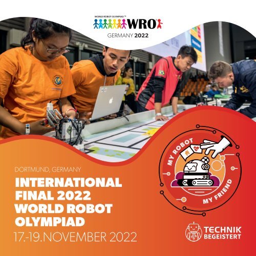 WRO 2022 | Event Booklet International Final Germany