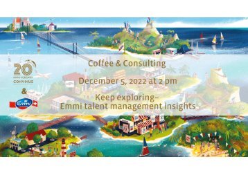 Coffee &Consulting: Keep Exploring - Emmi TSM Insights 2022