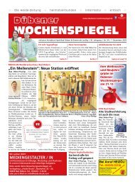 Dübener Wochenspiegel - Ausgabe 24 - Jahrgang 2022