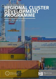 Regional Cluster Development Programme Annual Report 2021-22