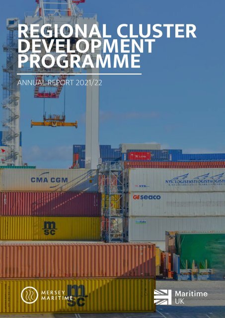 Regional Cluster Development Programme Annual Report 2021-22