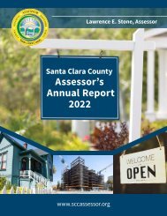 2022 Santa Clara County Assessor's Annual Report