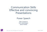 Power Speech