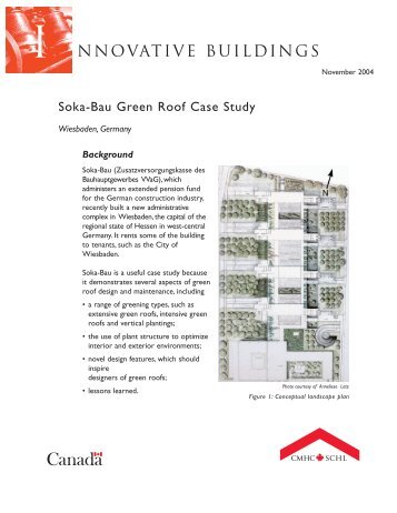 Soka-Bau Green Roof Case Study - SCHL