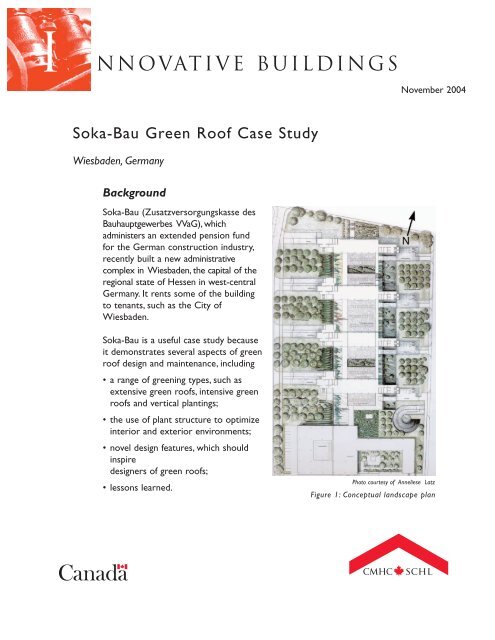 Soka-Bau Green Roof Case Study - SCHL