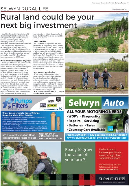 Selwyn_Times: December 07, 2022