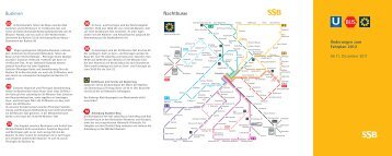 Änderungen zum Fahrplan 2012 - SSB