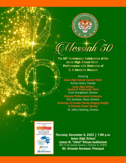 JHS Messiah 50 Program